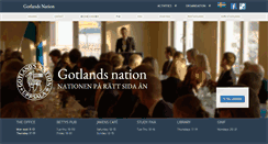 Desktop Screenshot of gotlandsnation.se